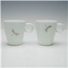 Image 3 : 3pc Van Cleef & Arpels  Tea Cups and Saucer Set, Dragonfly