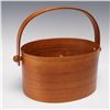 Image 1 : Shaker-Style Cherry Bentwood Carrier with Insert
