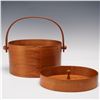 Image 3 : Shaker-Style Cherry Bentwood Carrier with Insert