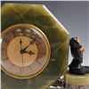 Image 7 : Whitehall Hammond Art Deco Onyx Mantel Clock with Harlequins