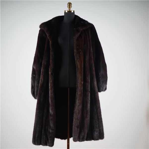 Alaskan Custom Built Furs Full-Length Mink Coat, Kansas City