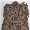 Image 2 : 2pc Art Deco Metal Mesh Coin Purses
