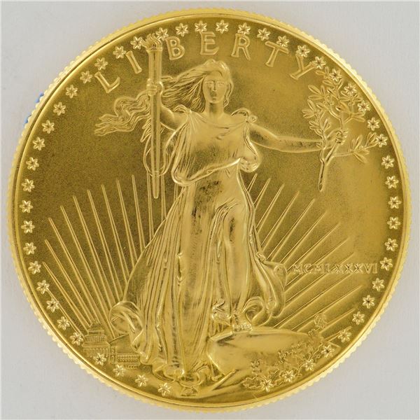 1986 1 oz American Gold Eagle 50 Dollar Coin