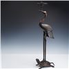 Image 4 : Japanese Bronze Crane and Turtle Candlestick