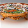Image 5 : Limoges Hand-Painted Porcelain Centerpiece, Floral and Gilt Bronze Mounts