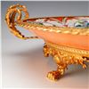 Image 6 : Limoges Hand-Painted Porcelain Centerpiece, Floral and Gilt Bronze Mounts