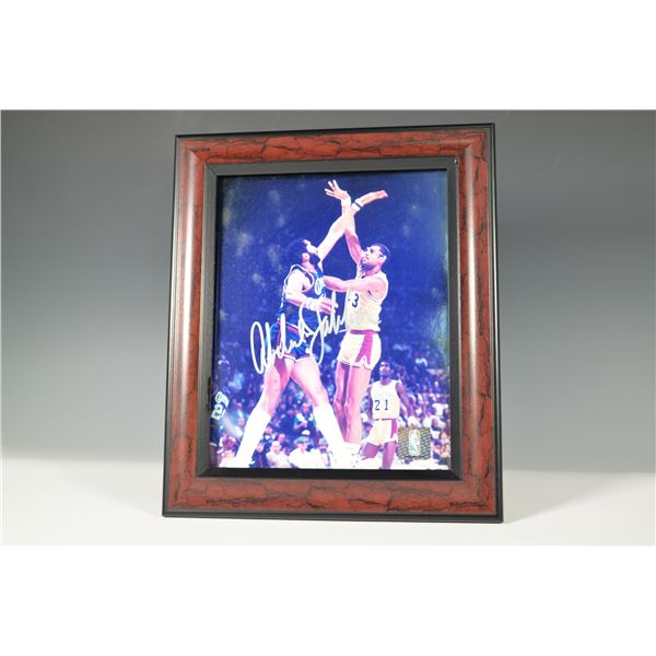 Kareem Abdul-Jabbar Signed Photograph, Lakers vs. Bucks