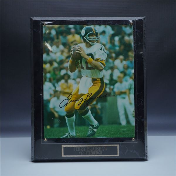 Terry Bradshaw Autographed Pittsburgh Steelers Photograph