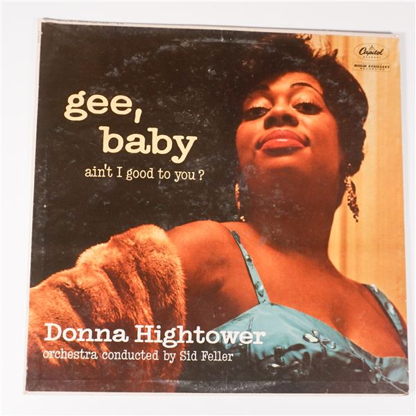 Capitol Records Vinyl Record, Donna Hightower Gee Baby