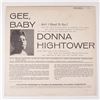 Image 2 : Capitol Records Vinyl Record, Donna Hightower Gee Baby