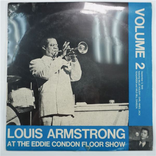 Louis Armstrong Vinyl Record, At The Eddie Condon Floor Show Vol. 2, Sealed