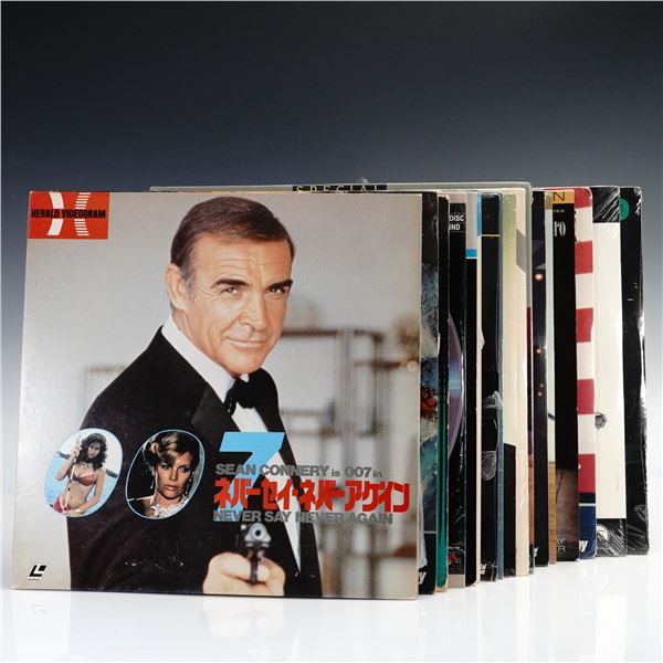 17pc LaserDisc Movie Lot, Including James Bond & Cult Classics