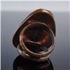 Image 2 : Handcrafted Copper Ring with Polished Red Jasper Cabochon