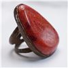 Image 4 : Handcrafted Copper Ring with Polished Red Jasper Cabochon