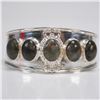 Image 2 : Labradorite and Sterling Silver Cuff Bracelet