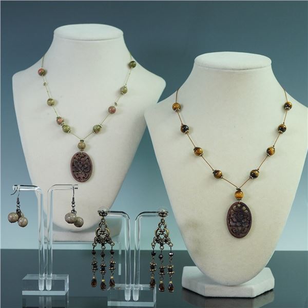 Semi Presious Stone Jewelry Lot