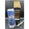 Image 1 : New Edmonton Oilers Cylinder Desk Lamp 12" Tall