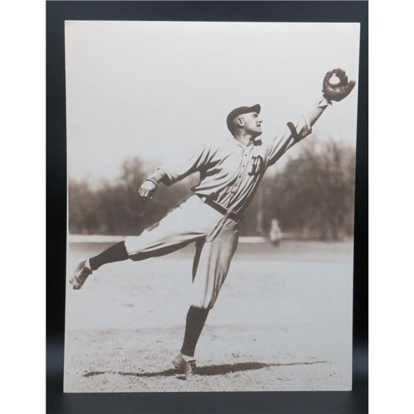 TY Cobb 11x14 Black & White Photo