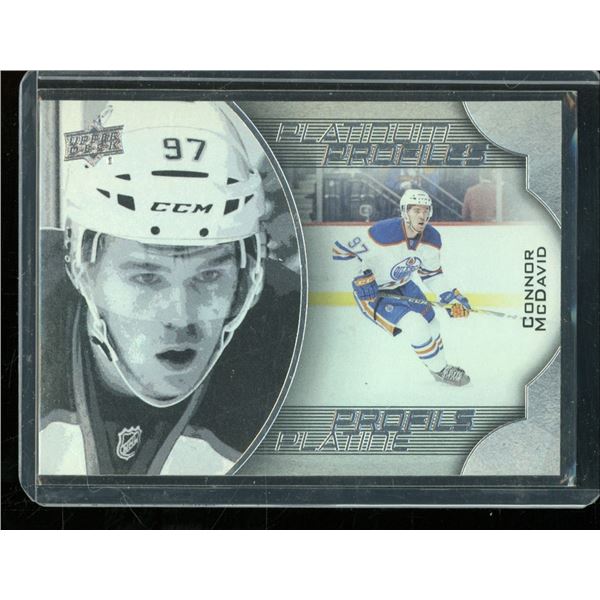 2016-17 Upper Deck Tim Hortons Platinum Profiles #PP5 Connor McDavid BV $35