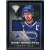 Image 1 : 2013-14 Panini Titanium Game Worn Gear #GGHS Henrik Sedin