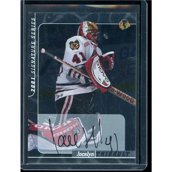 2000-01 BAP Signature Series Autographs #138 Jocelyn Thibault