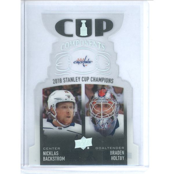 2020-21 Upper Deck Cup Components #CCPHB Nicklas Backstrom/Braden Holtby BV $30