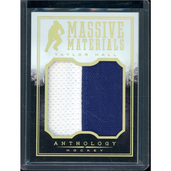 2015-16 Panini Anthology Massive Materials Prime #10 Taylor Hall 8/99