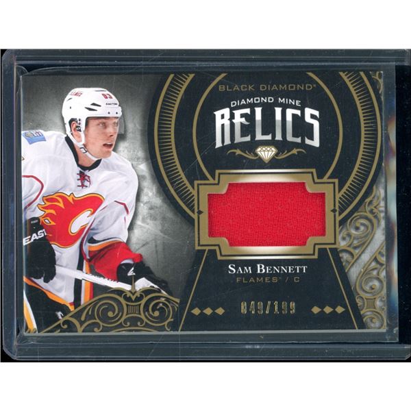 2016-17 Black Diamond Diamond Mine Relics #DMSB Sam Bennett 49/199