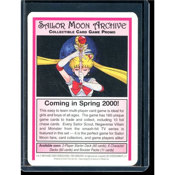 2000 Sailor Moon Collectible Trading Card Game Promo