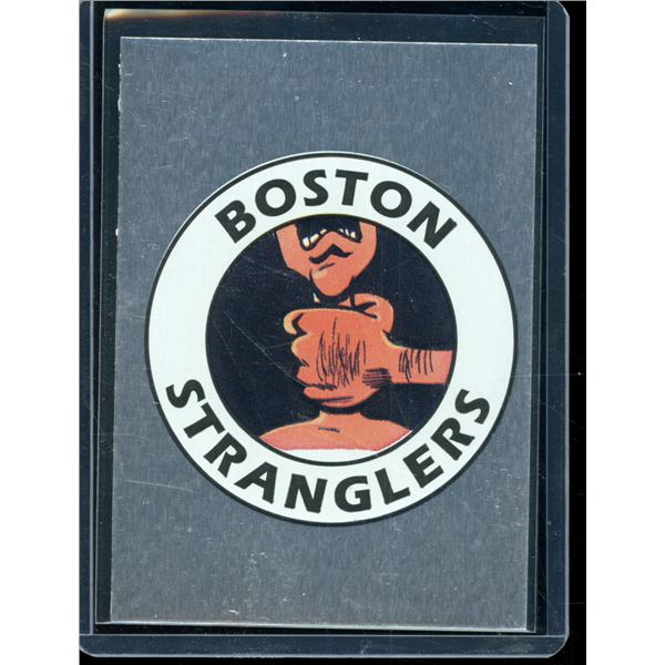 1992 Panini Action Hockey Freaks Stickers #SP2 Boston Stranglers