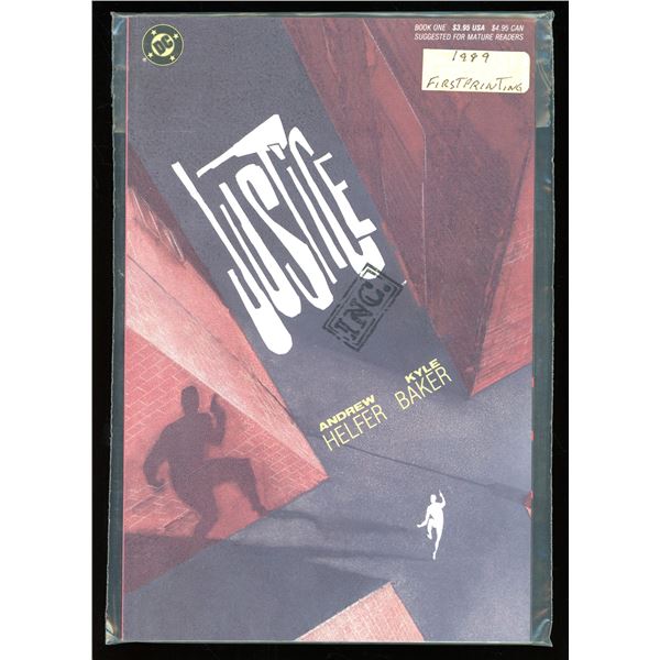 DC Justice INC Book One TPB First Printing