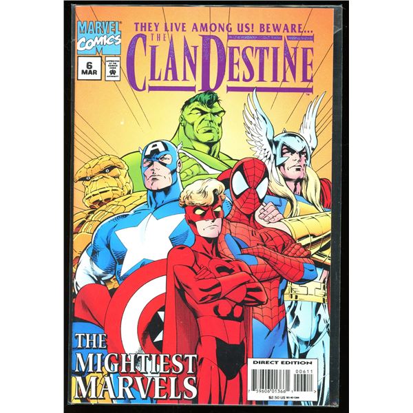 Marvel The Clan Destine #6