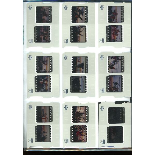 1997-98 McDonald's Upper Deck Game Film Complete Set 10 Cards BV $80