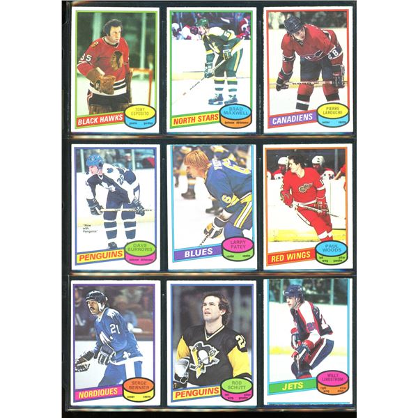 1980-81 OPC O-Pee-Chee Lot Of 9 Vintage Cards Various Teams & Players