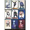 Image 1 : Lot Of 9 Hockey Insert Cards Various Teams & Players