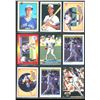 Image 1 : Lot of 9 Various Baseball Cards Various Teams & Players