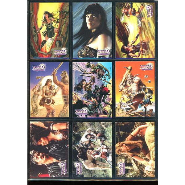 Lot Of 9 Xena Collectible Trading Cards