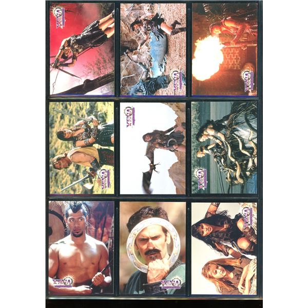 Lot Of 9 Xena Collectible Trading Cards