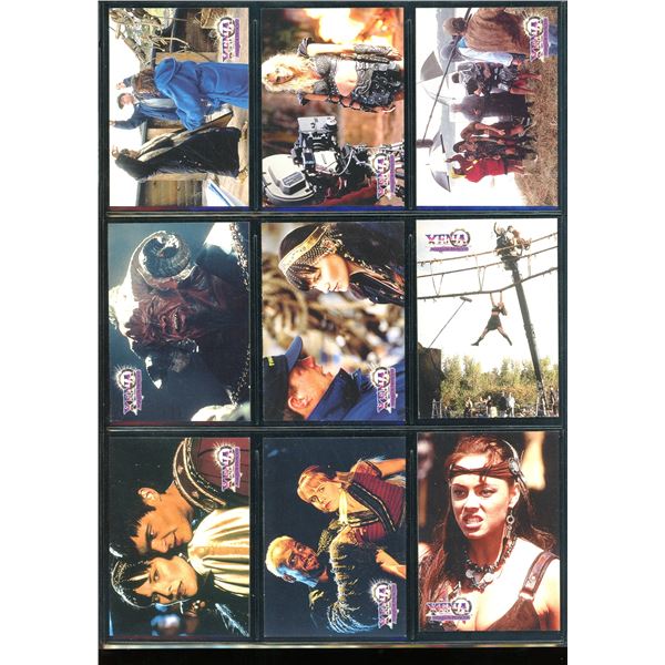 Lot Of 9 Xena Collectible Trading Cards