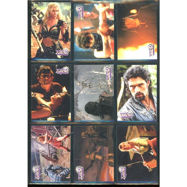Lot Of 9 Xena Collectible Trading Cards