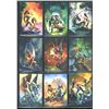 Image 1 : Lot Of 9 Fantasy Art Collectible Trading Cards