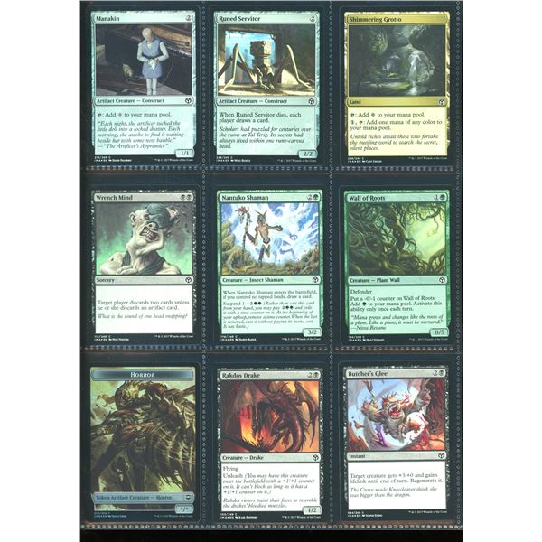 Lot Of 9 Various Magic The Gathering FOIL Cards Various Sets & Colors