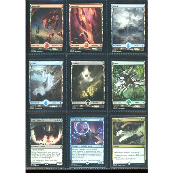 Lot Of 9 Various Magic The Gathering FOIL Cards Various Sets & Colors
