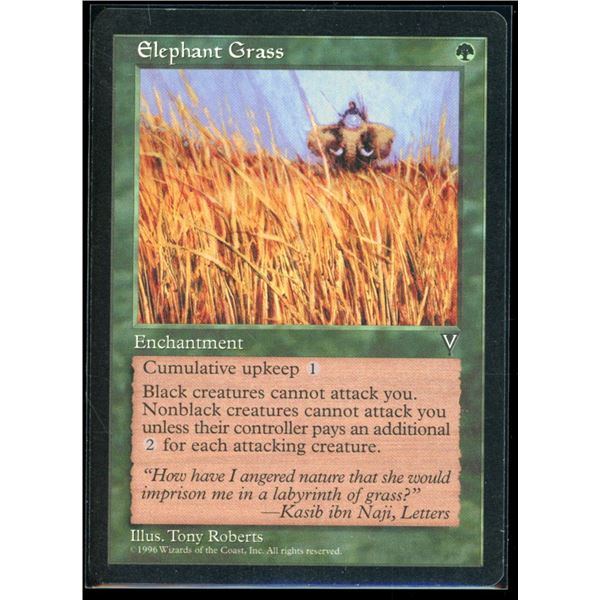 Magic the Gathering Elephant Grass Visions