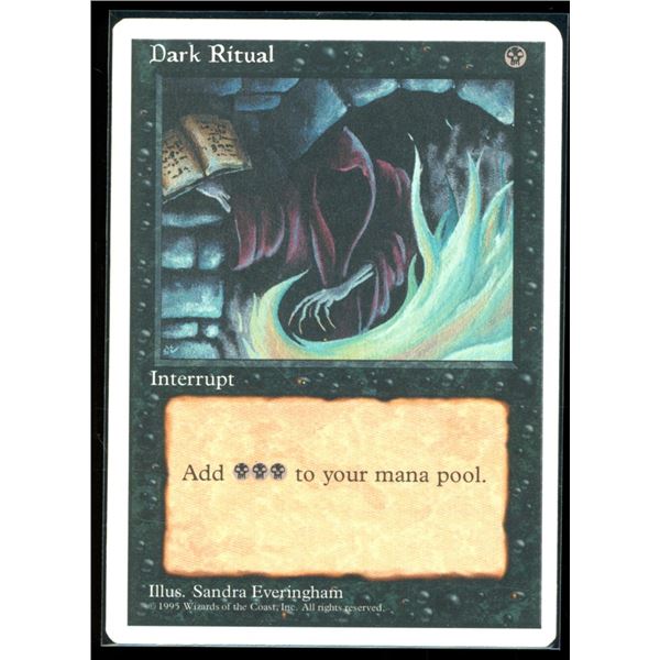Magic the Gathering Dark Ritual Fourth Edition