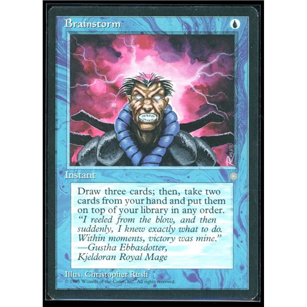 Magic the Gathering Brainstorm Ice Age