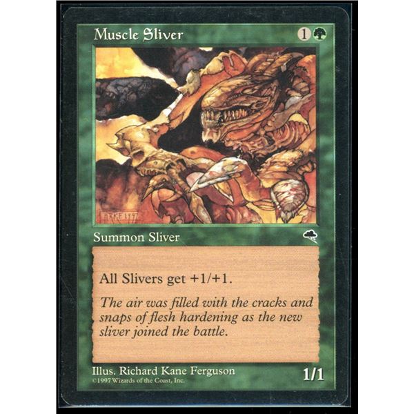 Magic the Gathering Muscle Sliver Tempest