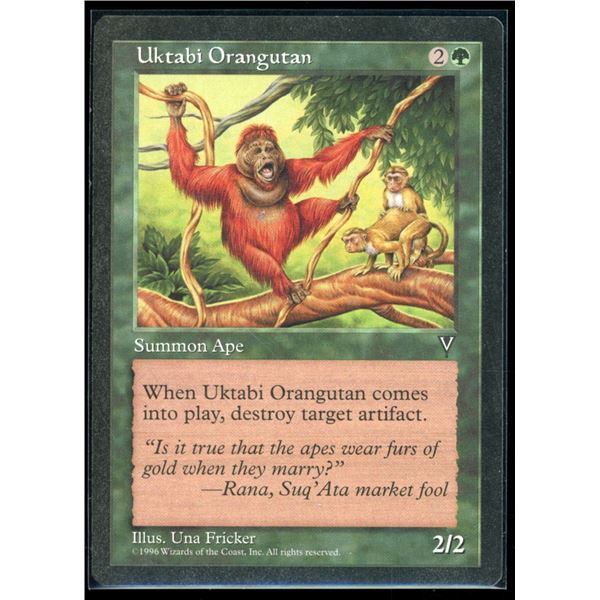 Magic the Gathering Uktabi Orangutan Visions