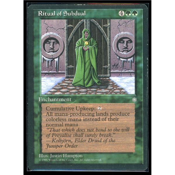 Magic the Gathering Ritual of Subdual Ice Age