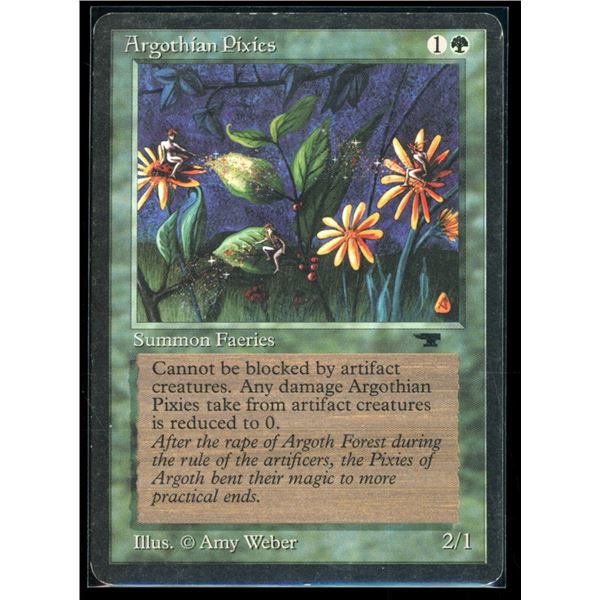 Magic the Gathering Argothian Pixies Antiquities